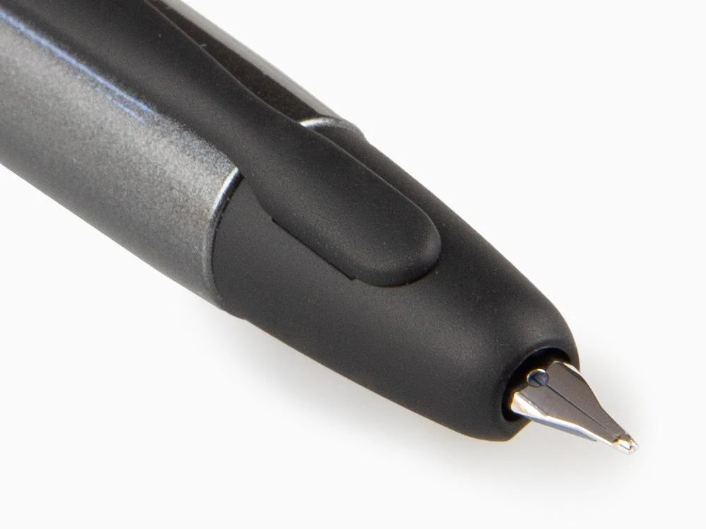 Pilot Capless Fountain Pen, Satin brass trim, Grey matt - Image 5