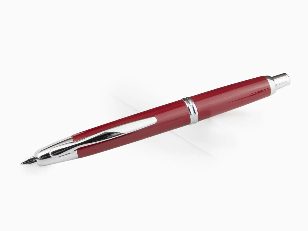 Pilot Capless Red Fountain Pen, FK-1500-RH-RED - Image 2