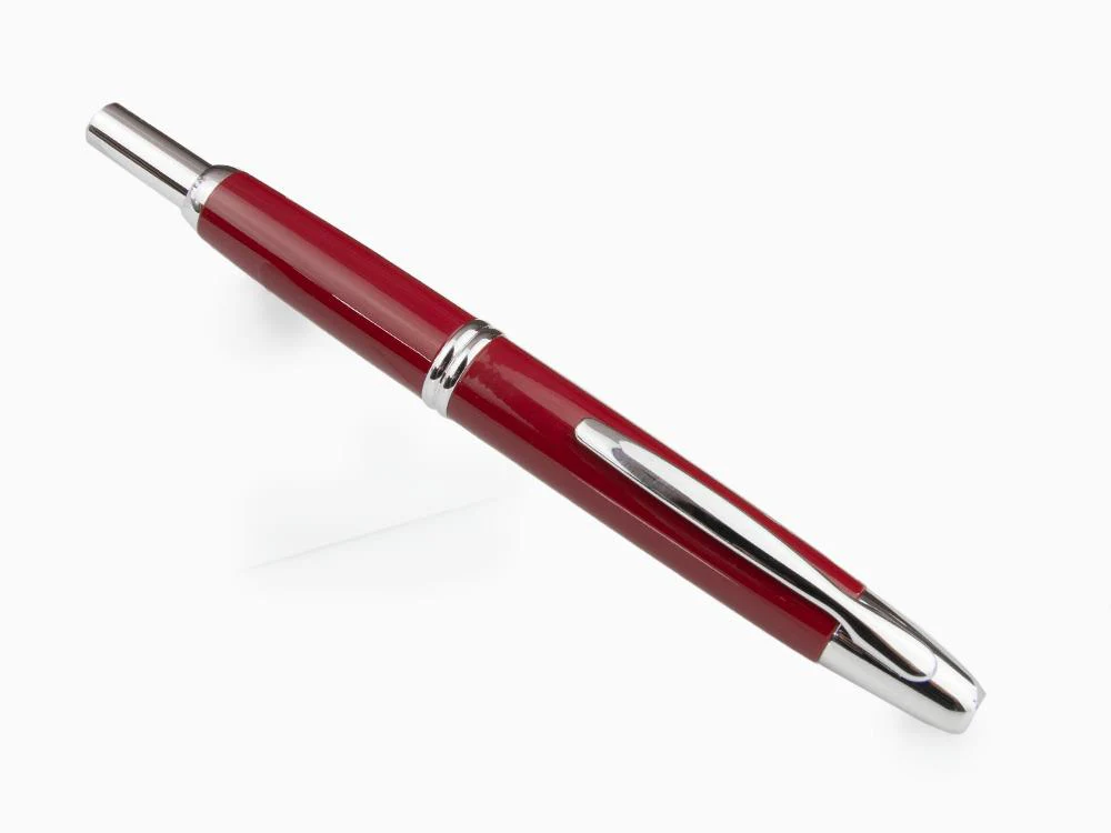 Pilot Capless Red Fountain Pen, FK-1500-RH-RED - Image 3