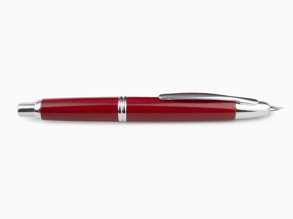 Pilot Capless Red Fountain Pen, FK-1500-RH-RED - Image 4
