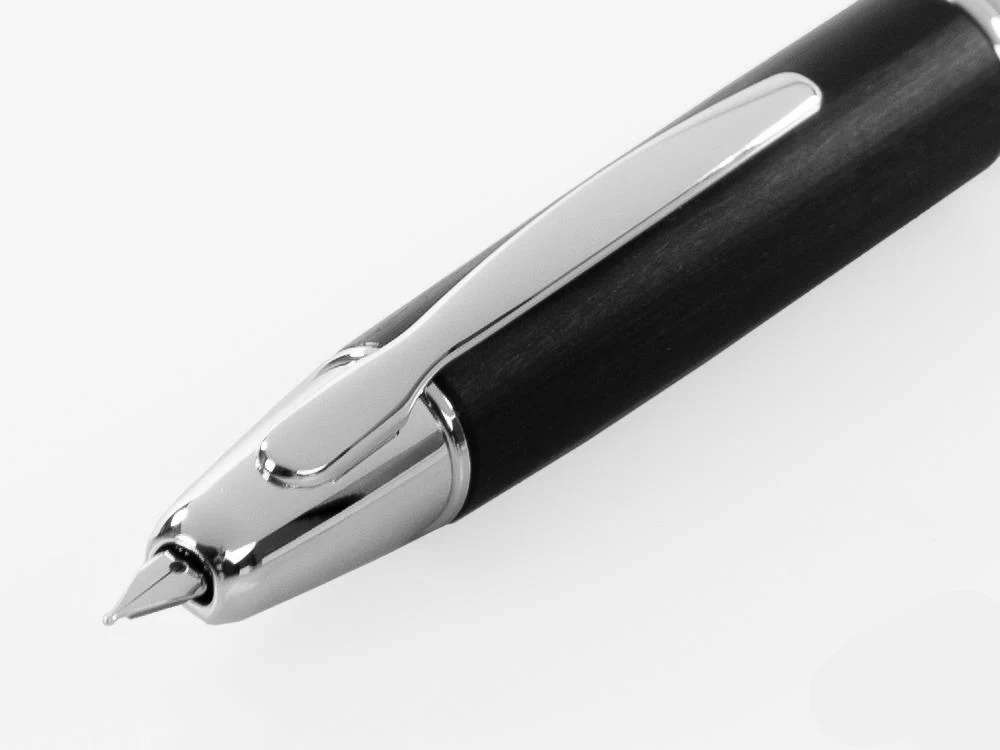 Pilot Capless Wooden Fountain Pen, Birch wood, Black, FC-2500RR-B - Image 5