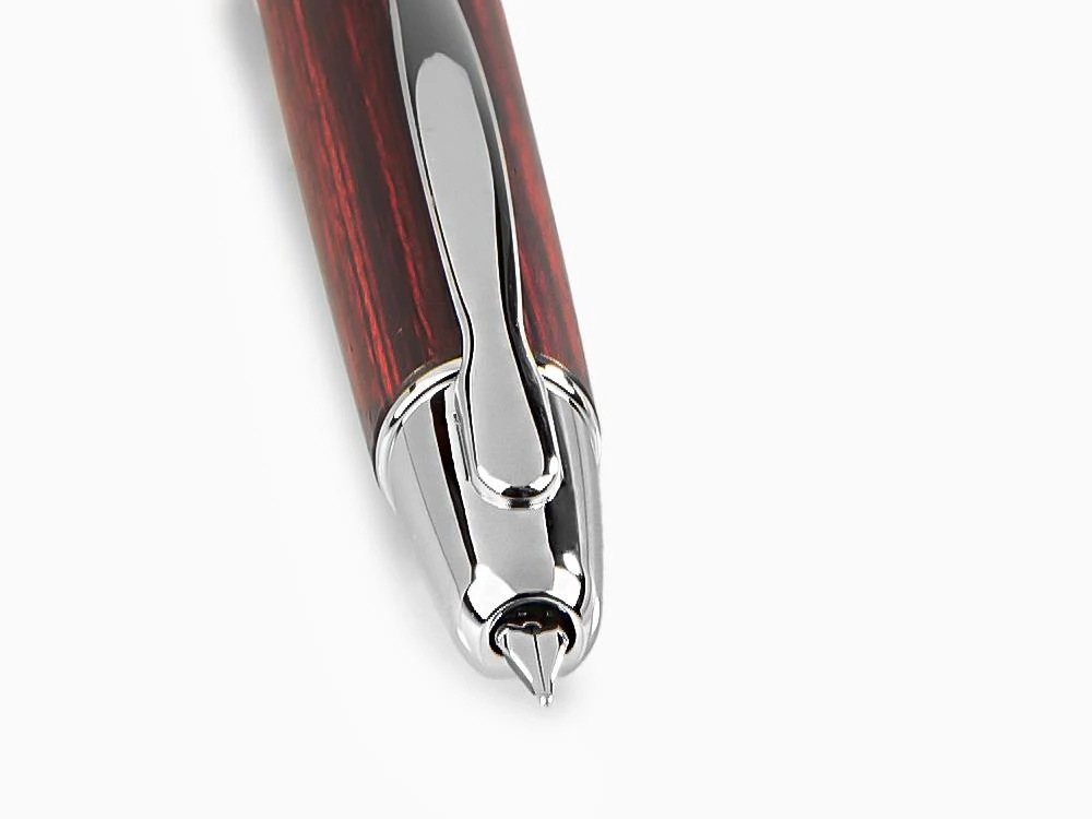 Pilot Capless Wooden Fountain Pen, Birch wood, Red, FC-2500RR-R - Image 4