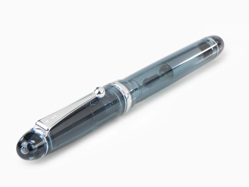 Pilot Custom 74 Midnight Blue Fountain Pen, Rhodium trim, FKKN12SR-TBB - Image 6