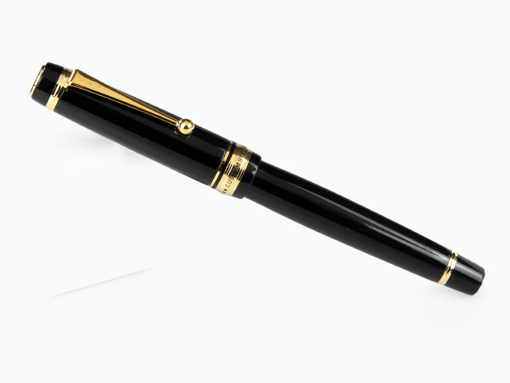 Pilot Custom 845 Fountain Pen, Ebonite, Gold trim, Black, NC845N - Image 3