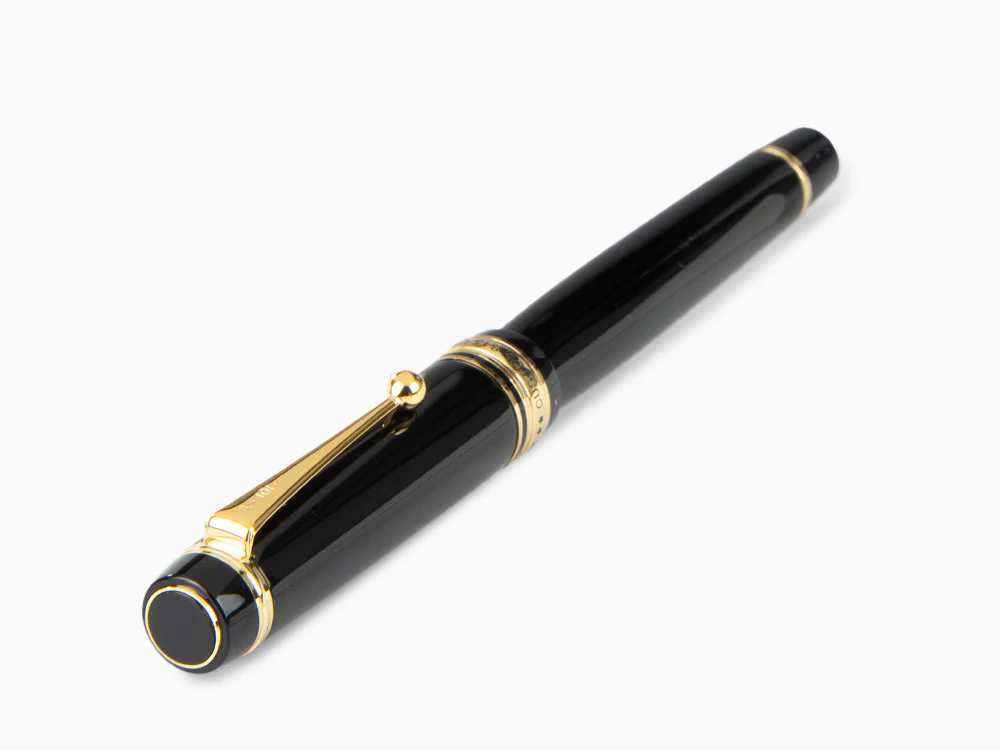 Pilot Custom 845 Fountain Pen, Ebonite, Gold trim, Black, NC845N - Image 6