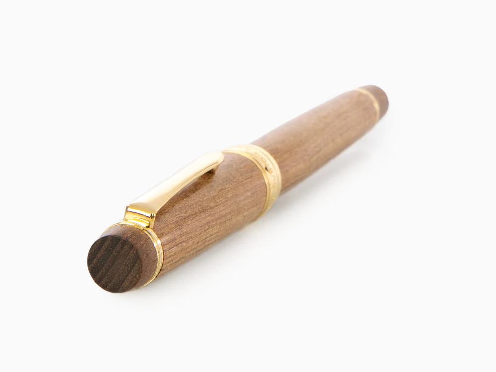 Pilot Custom Enju Fountain Pen, Wood, Gold plated, Brown, FKV-5MK-ME - Image 6