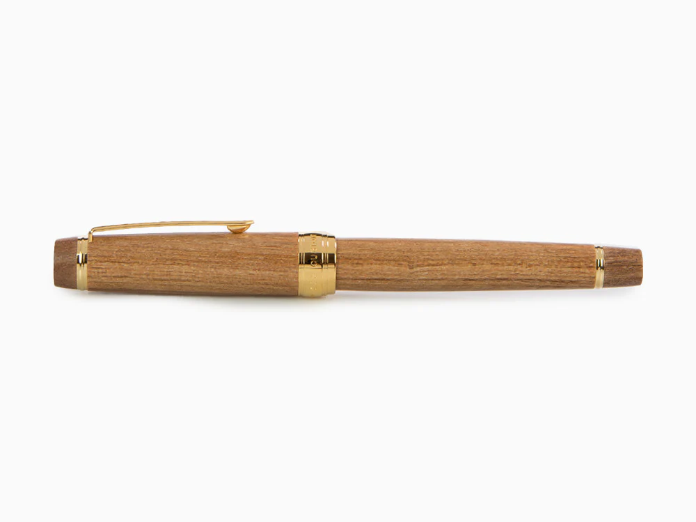Pilot Custom Enju Fountain Pen, Wood, Gold plated, Brown, FKV-5MK-ME - Image 9
