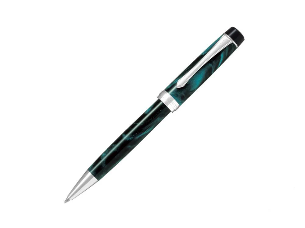 Pilot Custom Heritage SE Ballpoint pen, Resin, Rhodium, Green, BKVH-15SR-MAG - Image 2