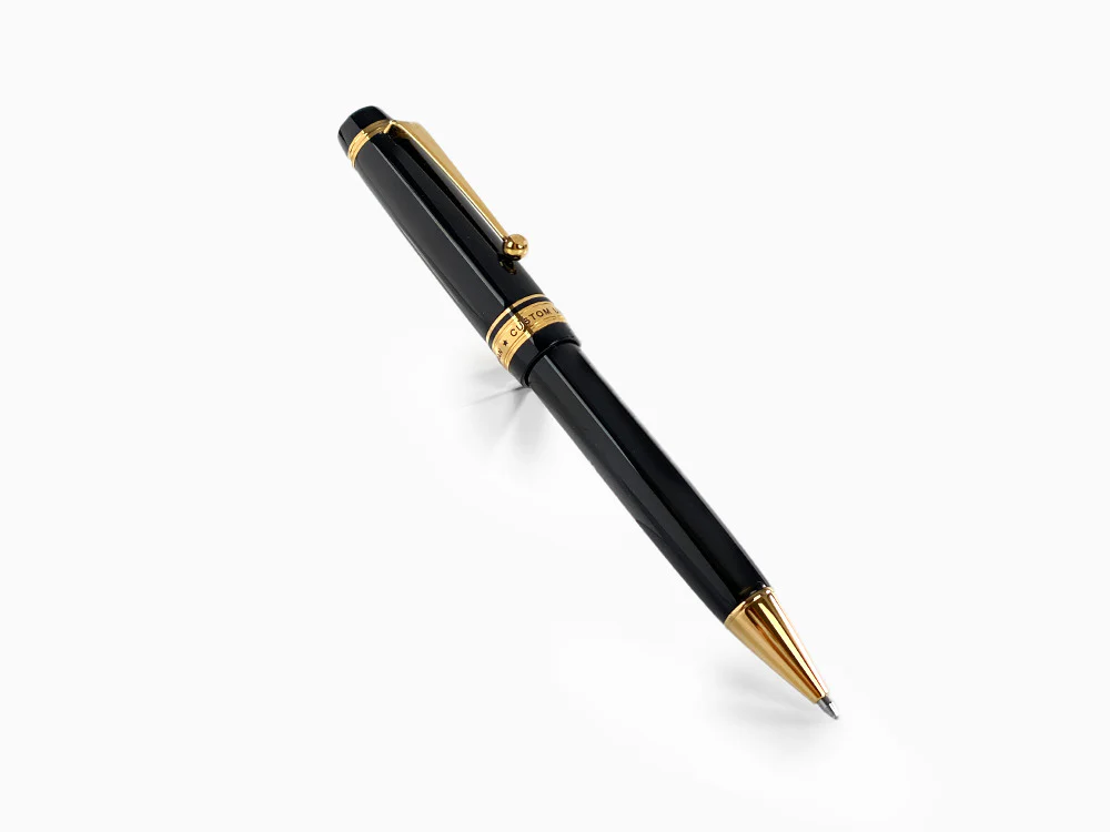 Pilot Custom Urushi Ballpoint pen, Ebonite, Gold plated, Black, BKV-45R-B - Image 3