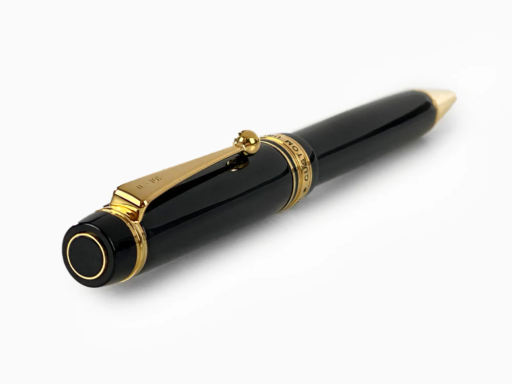 Pilot Custom Urushi Ballpoint pen, Ebonite, Gold plated, Black, BKV-45R-B - Image 5