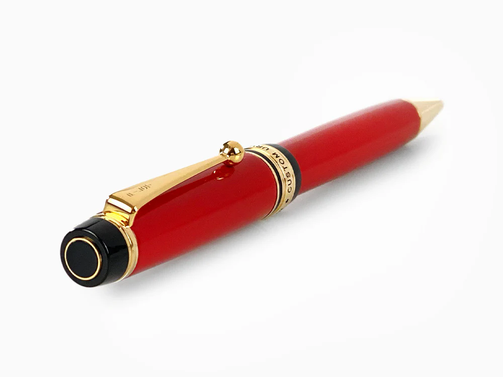 Pilot Custom Urushi Ballpoint pen, Ebonite, Gold plated, Red, BKV-45R-R - Image 5