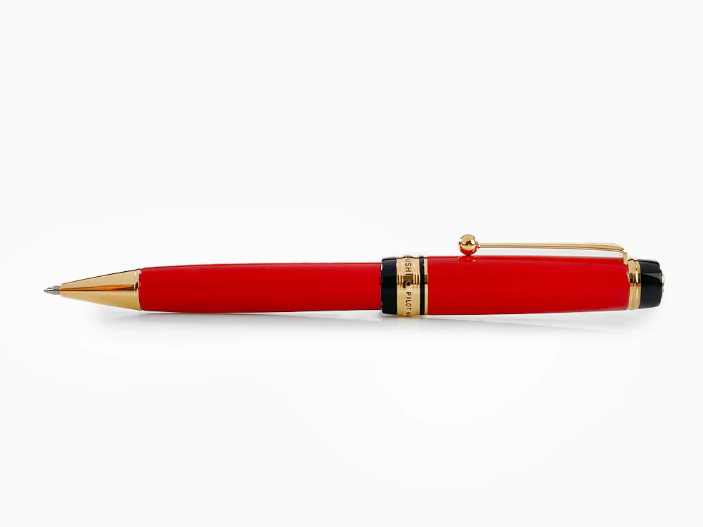Pilot Custom Urushi Ballpoint pen, Ebonite, Gold plated, Red, BKV-45R-R - Image 6