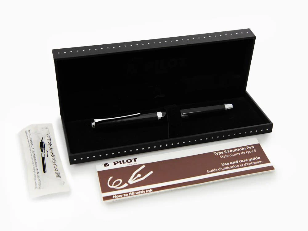 Pilot Falcon Fountain Pen, Black, Flexible Nib, Falcon-Black - Image 10