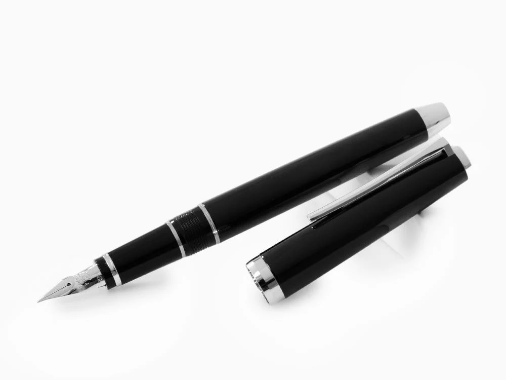 Pilot Falcon Fountain Pen, Black, Flexible Nib, Falcon-Black - Image 4