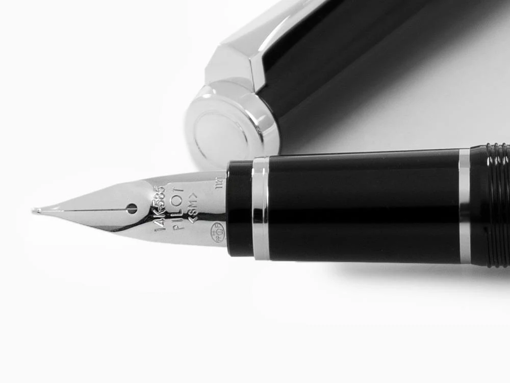 Pilot Falcon Fountain Pen, Black, Flexible Nib, Falcon-Black - Image 5