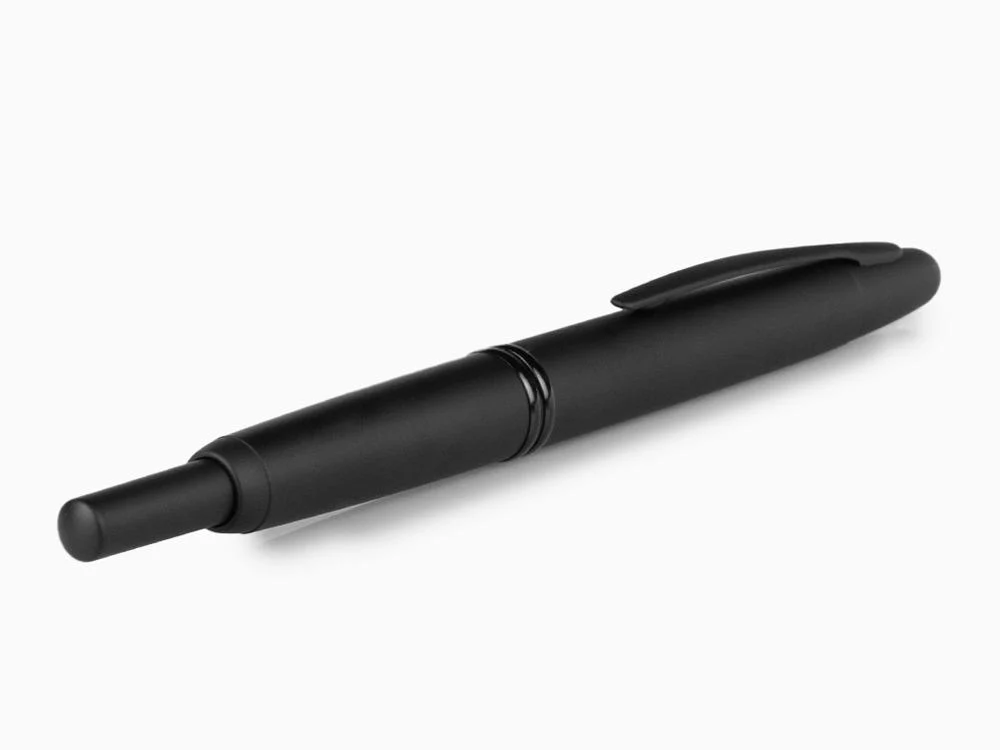 Pilot Fountain Pen Retractable Black Matte Capless - Image 5