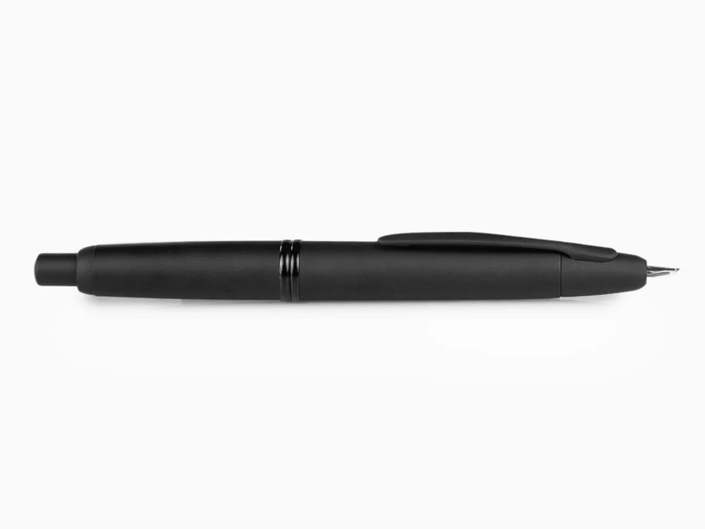 Pilot Fountain Pen Retractable Black Matte Capless - Image 7