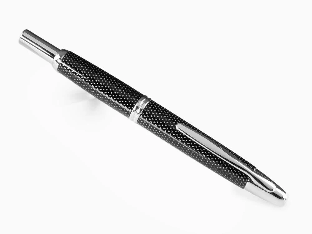 Pilot Retractable Fountain Pen Carbonesque Black  "Capless" - Image 3