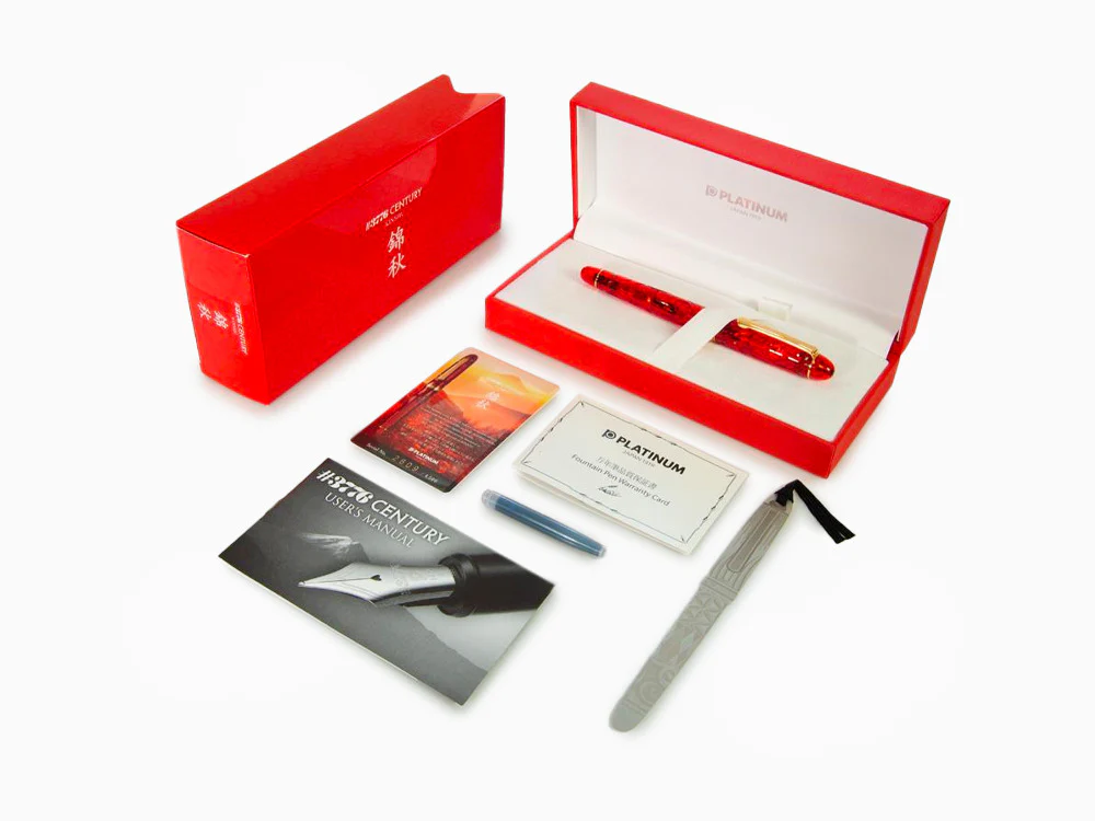 Platinum 3776 Century Kinshu Fountain Pen, Resin, PNB-360000SK-13 - Image 10