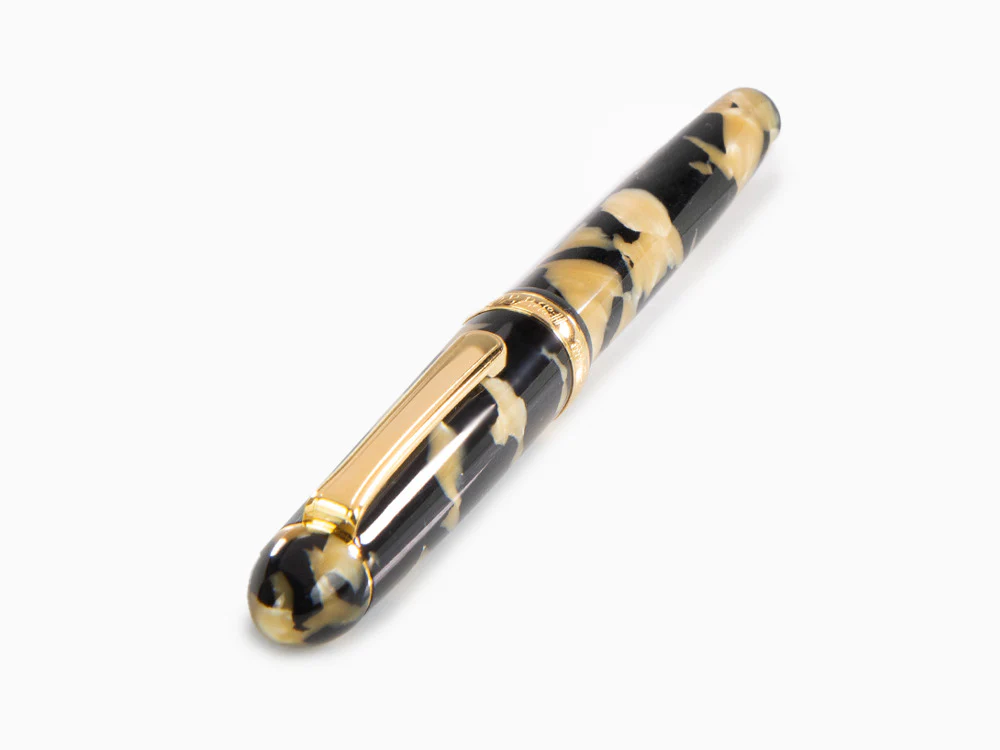 Platinum Celluloid Fountain Pen  Calicó Gold Trims - PTB-30000S-67 - Image 6