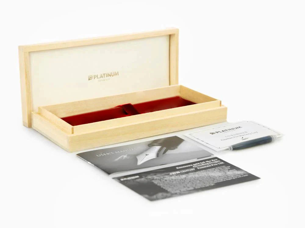 Platinum Celluloid Fountain Pen, Karakusa, PTB-80000SR-55 - Image 10
