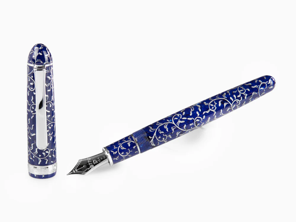 Platinum Celluloid Fountain Pen, Karakusa, PTB-80000SR-55 - Image 2