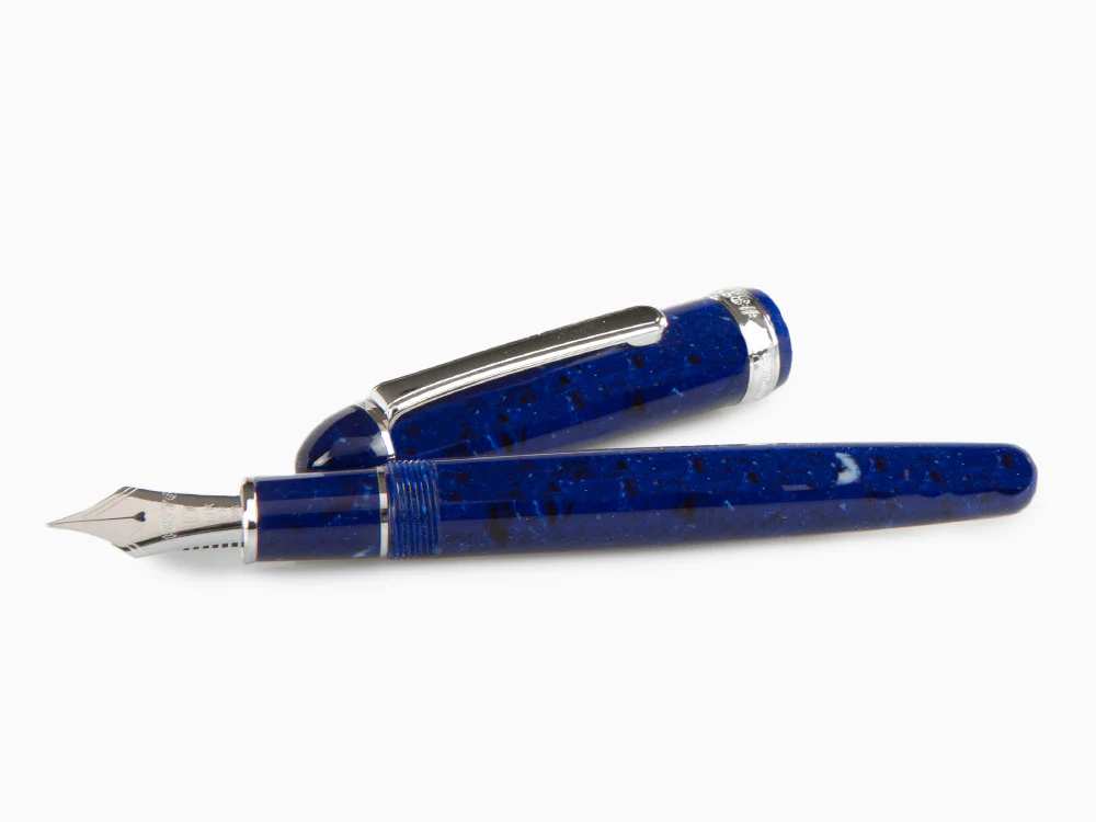Platinum Celluloid Fountain Pen Midnight Ocean, Rhodium trim - Image 7