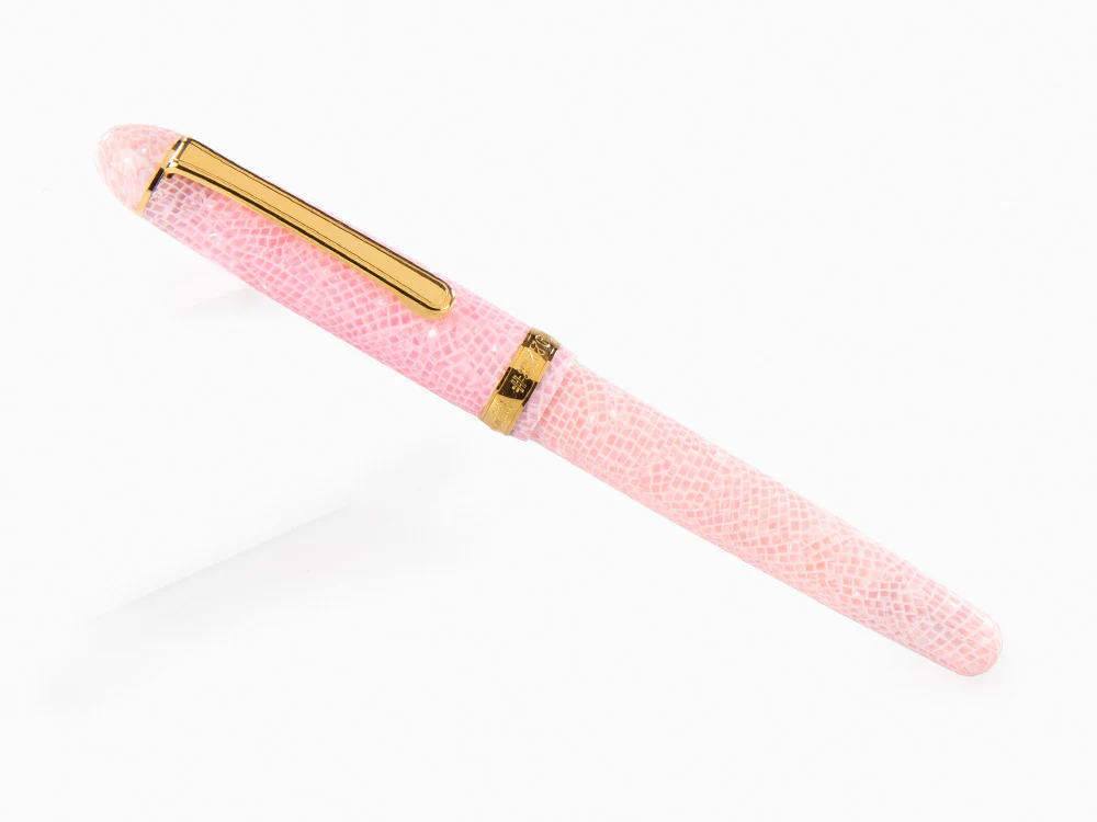 Platinum Celluloid Fountain Pen Sakura, Gold trim, PTB-30000S-40 - Image 3