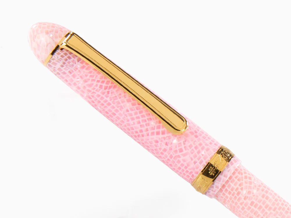 Platinum Celluloid Fountain Pen Sakura, Gold trim, PTB-30000S-40 - Image 9