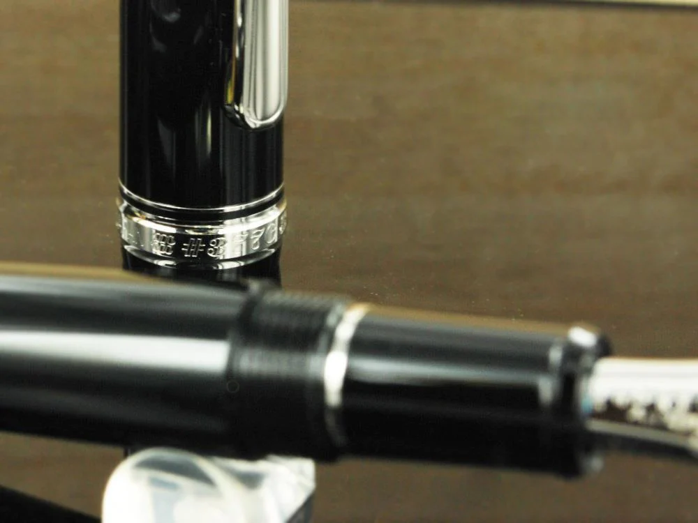 Platinum Century Fountain Pen, Resin, Chrome Trim, PNB-18000CR-7 - Image 6