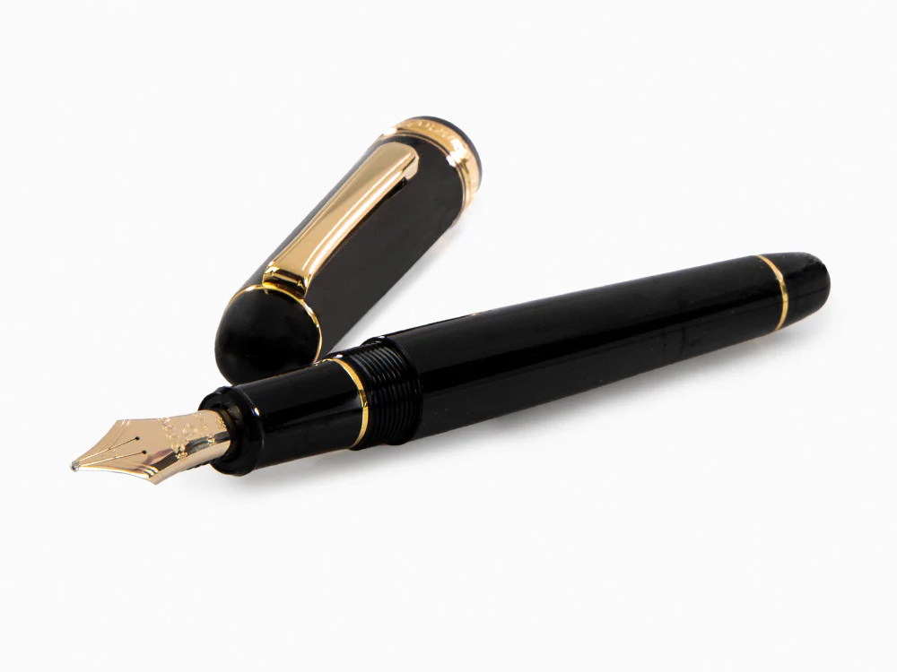 Platinum Century Fountain Pen, Resin, Gold trim, PNBM-20000-1 - Image 7