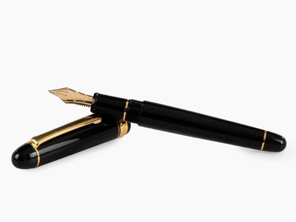Platinum Century Fountain Pen, Resin, Gold trim, PNBM-20000-1 - Image 8