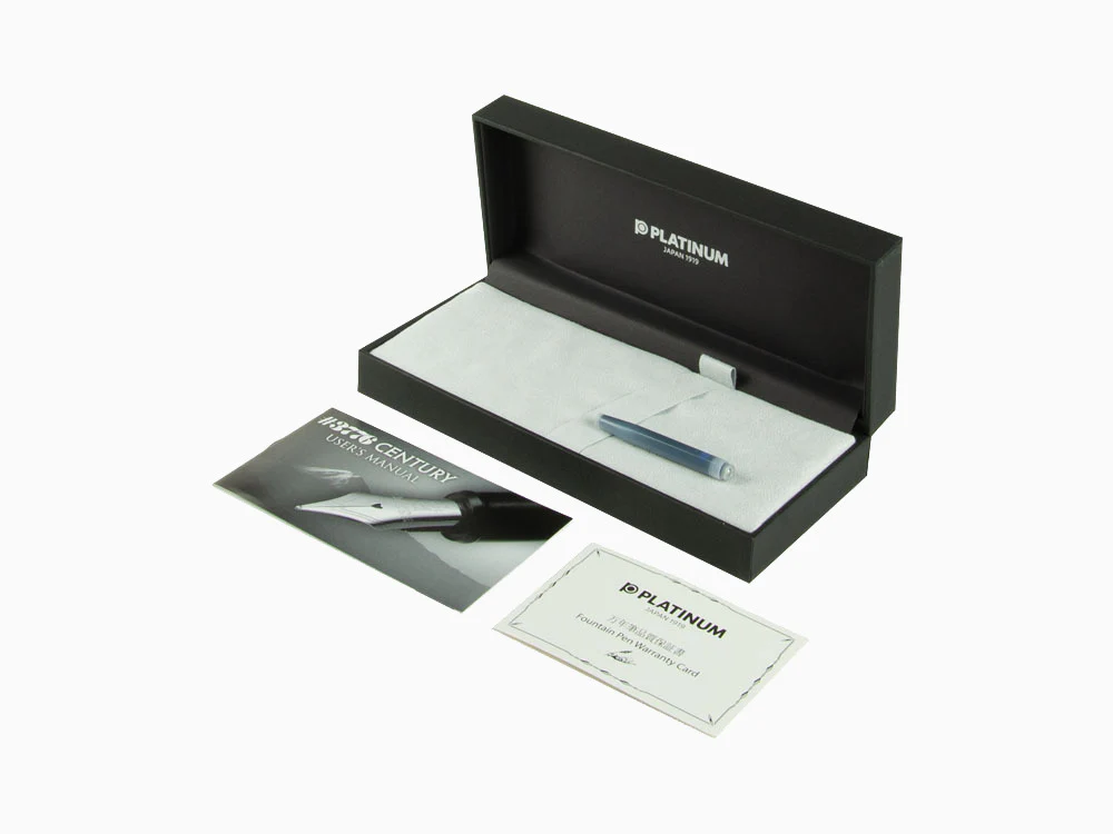 Platinum Century Fountain Pen, Resin, Gold trim, PNBM-20000-1 - Image 9
