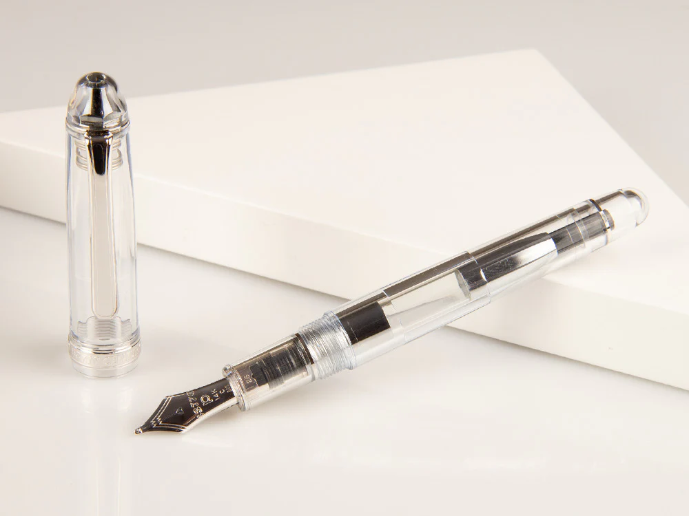 Platinum Century Oshino Fountain Pen, Resin, 14k gold, PNB-20000A - Image 2