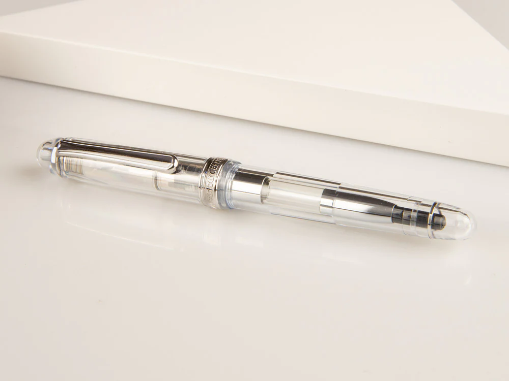 Platinum Century Oshino Fountain Pen, Resin, 14k gold, PNB-20000A - Image 3