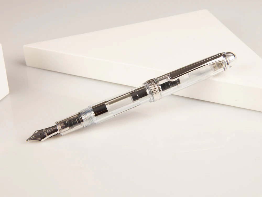 Platinum Century Oshino Fountain Pen, Resin, 14k gold, PNB-20000A - Image 4