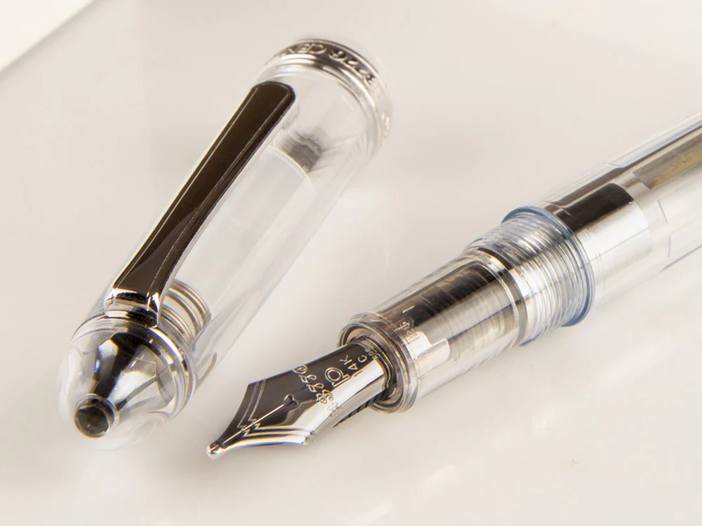 Platinum Century Oshino Fountain Pen, Resin, 14k gold, PNB-20000A - Image 5