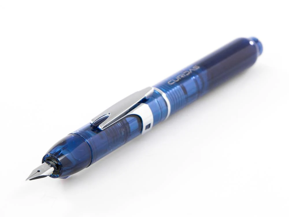 Platinum Curidas Fountain Pen, Retractable, Abyss Blue, PKN-7000-50 - Image 7