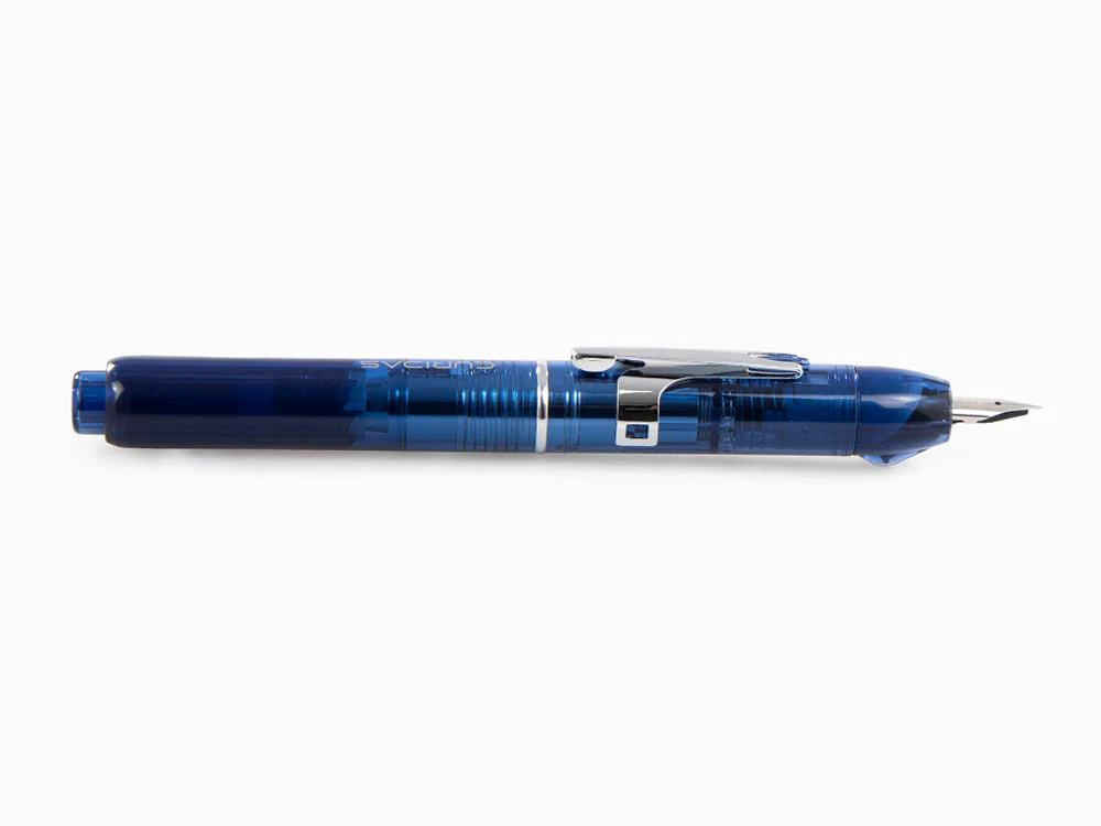 Platinum Curidas Fountain Pen, Retractable, Abyss Blue, PKN-7000-50 - Image 9