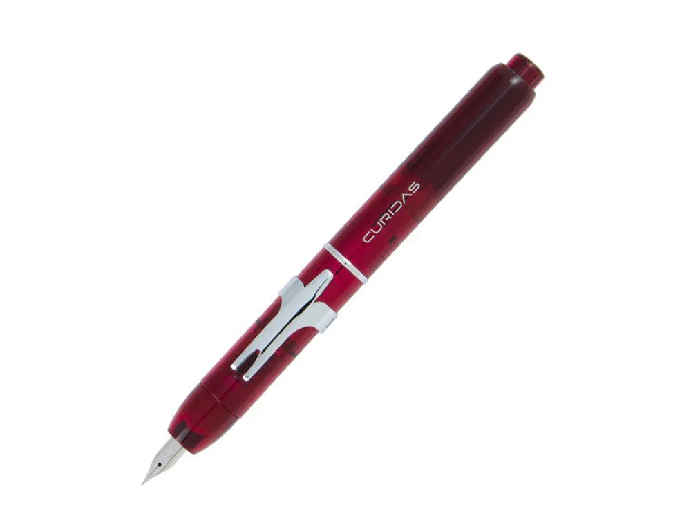 Platinum Curidas Fountain Pen, Retractable, Gran Red, PKN-7000-77 - Image 10
