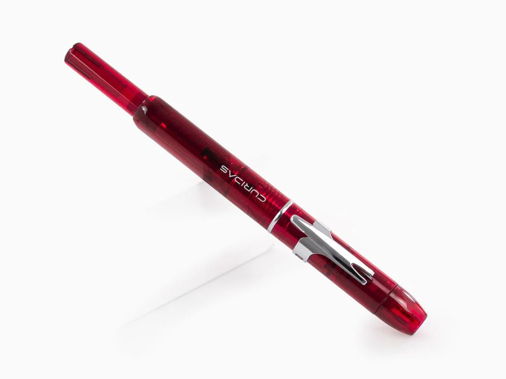 Platinum Curidas Fountain Pen, Retractable, Gran Red, PKN-7000-77 - Image 3