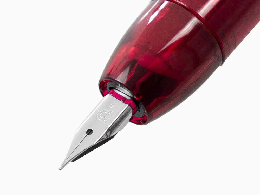 Platinum Curidas Fountain Pen, Retractable, Gran Red, PKN-7000-77 - Image 5