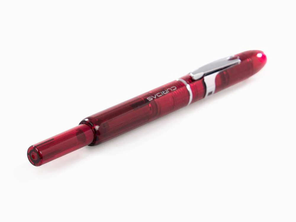 Platinum Curidas Fountain Pen, Retractable, Gran Red, PKN-7000-77 - Image 6