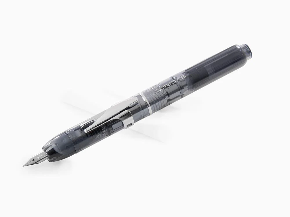 Platinum Curidas Fountain Pen, Retractable, Graphite Smoke, PKN-7000-7 - Image 2