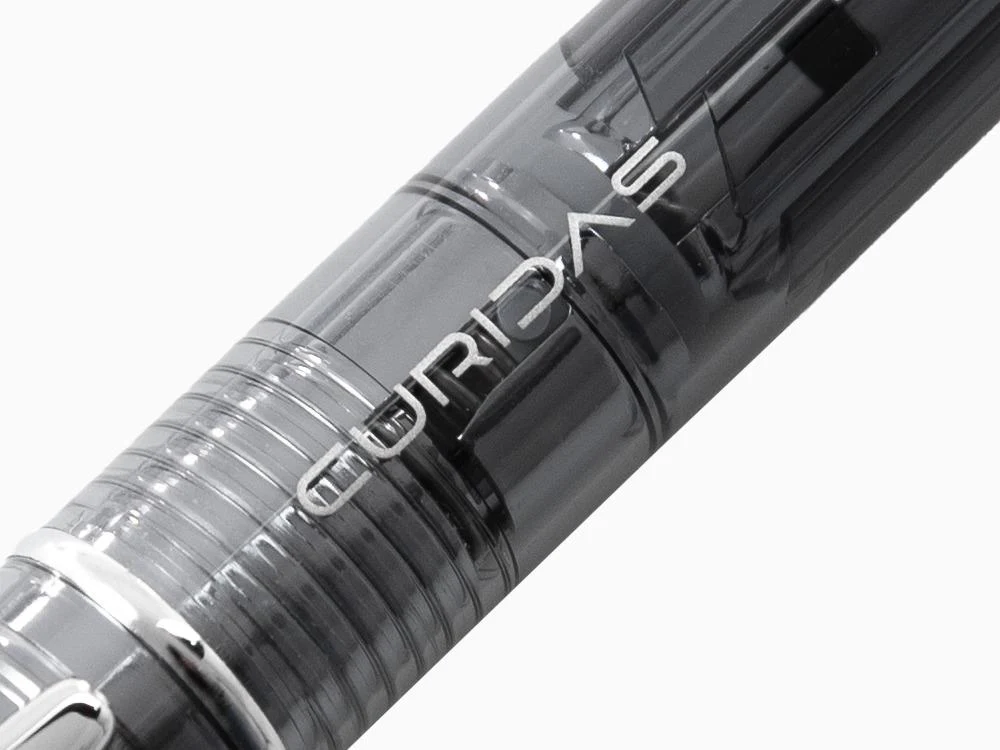 Platinum Curidas Fountain Pen, Retractable, Graphite Smoke, PKN-7000-7 - Image 4