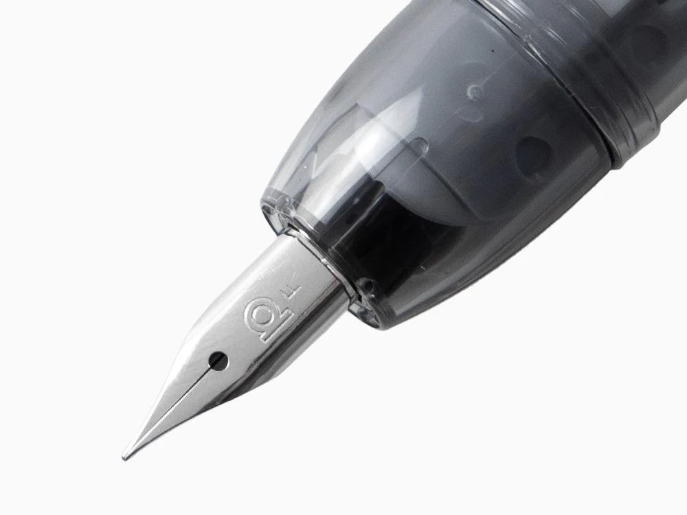 Platinum Curidas Fountain Pen, Retractable, Graphite Smoke, PKN-7000-7 - Image 5