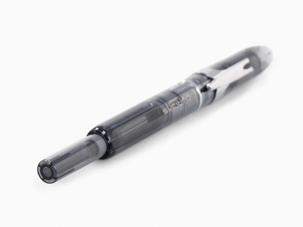 Platinum Curidas Fountain Pen, Retractable, Graphite Smoke, PKN-7000-7 - Image 6
