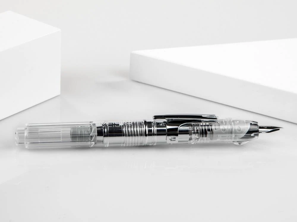 Platinum Curidas Fountain Pen, Retractable, Prism Crystall, PKN-7000-6 - Image 3
