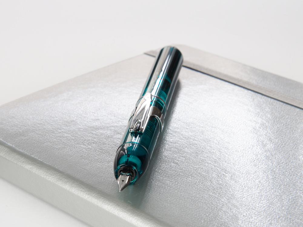 Platinum Curidas Fountain Pen, Retractable, Urban Green, PKN-7000-43 - Image 5