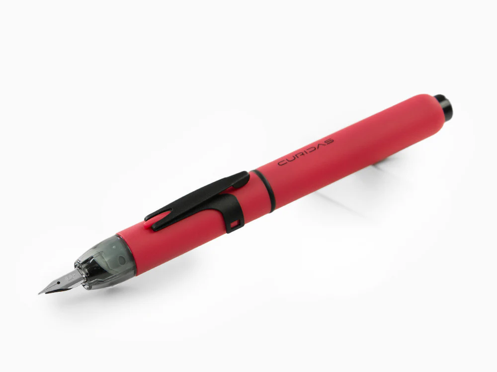 Platinum Curidas Red Matte Fountain Pen, PKN-9000-77 - Image 2